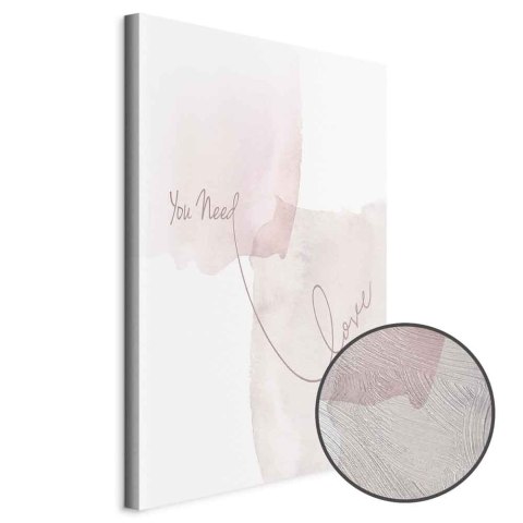 Obraz - You Need Love (1-częściowy) pionowy 20x30 Premium Print