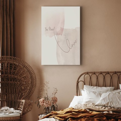 Obraz - You Need Love (1-częściowy) pionowy 20x30 Premium Print