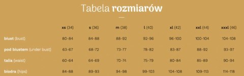 Bielizna - Zalia L/XL black body