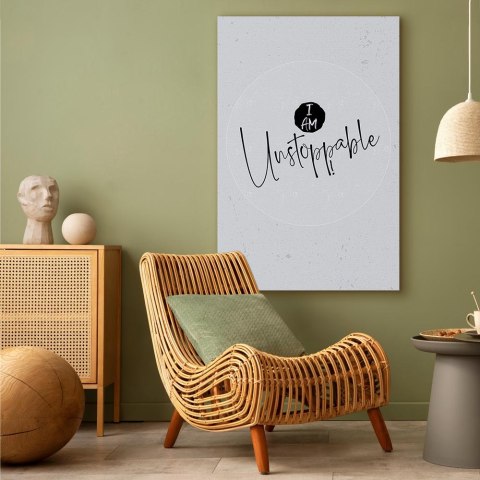 Obraz - I Am Unstoppable (1-częściowy) pionowy 60x90 Standard