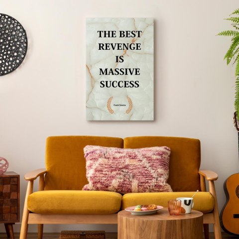 Obraz - The Best Revenge Is Massive Success (1-częściowy) pionowy 40x60 Standard