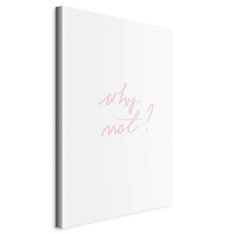 Obraz - Why Not? (1-częściowy) pionowy 20x30 Na płótnie włoskim