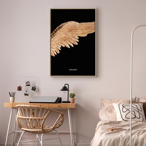 Obraz - Lekkość istnienia (1-częściowy) pionowy 40x60 W ramie drewnianej naturalnej