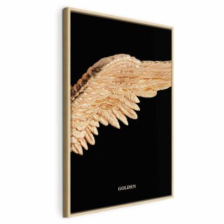 Obraz - Lekkość istnienia (1-częściowy) pionowy 80x120 W ramie drewnianej naturalnej