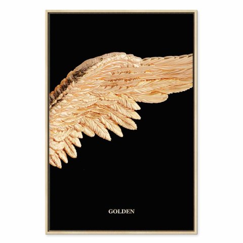 Obraz - Lekkość istnienia (1-częściowy) pionowy 80x120 W ramie drewnianej naturalnej
