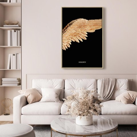 Obraz - Lekkość istnienia (1-częściowy) pionowy 80x120 W ramie drewnianej naturalnej