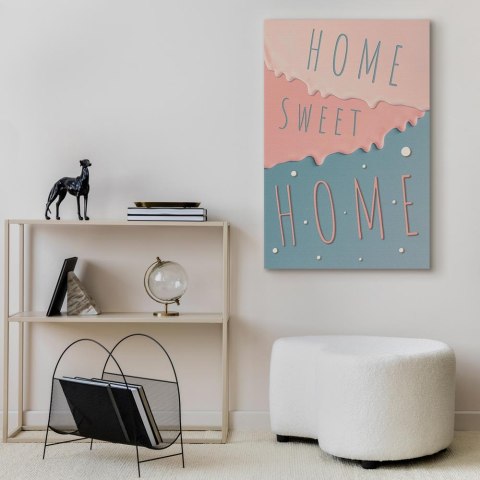 Obraz - Napisy: Home Sweet Home (1-częściowy) pionowy 20x30 Standard