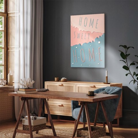 Obraz - Napisy: Home Sweet Home (1-częściowy) pionowy 60x90 Standard