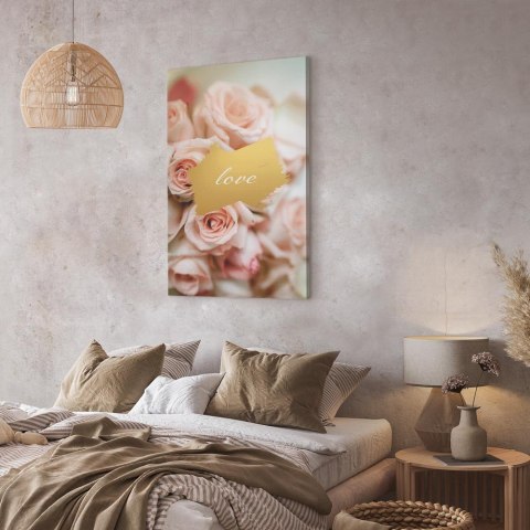 Obraz - Jedno uczucie (1-częściowy) pionowy 20x30 Akustyczny