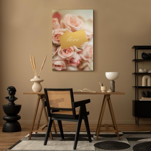 Obraz - Jedno uczucie (1-częściowy) pionowy 20x30 Akustyczny