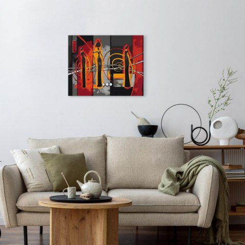 Obraz do samodzielnego malowania - Afrykanki 50x40