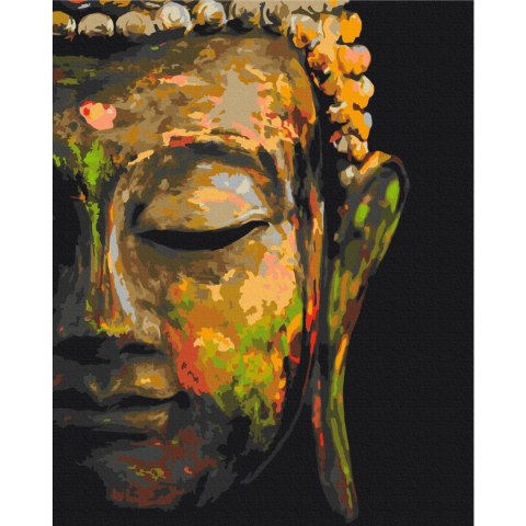Obraz do samodzielnego malowania - Budda w cieniu 40x50
