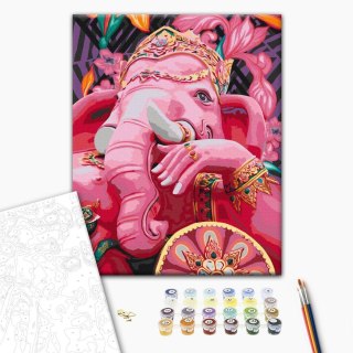 Obraz do samodzielnego malowania - Ganesha 40x50