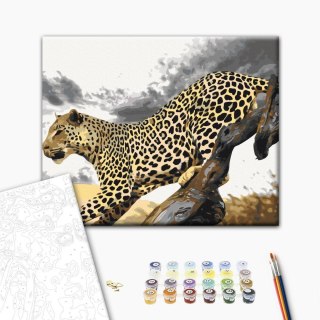 Obraz do samodzielnego malowania - Gepard 50x40