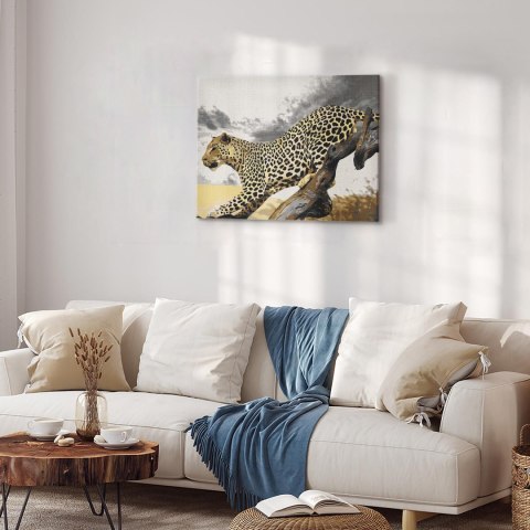 Obraz do samodzielnego malowania - Gepard 50x40