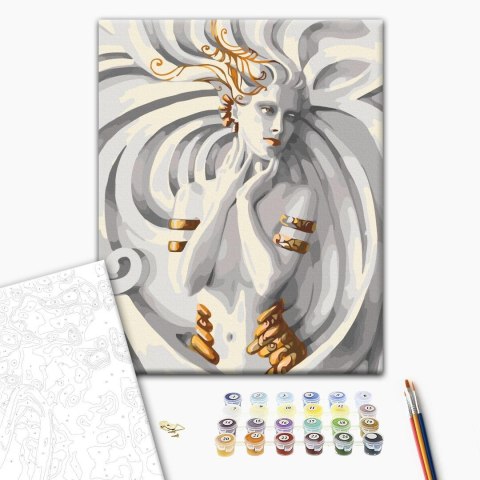 Obraz do samodzielnego malowania - Meduza 40x50