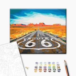 Obraz do samodzielnego malowania - Route 66 50x40