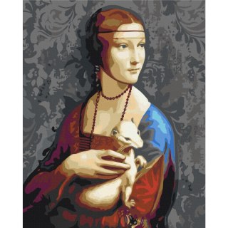 Obraz do samodzielnego malowania - Słynny portret 40x50