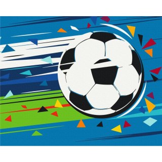 Obraz do samodzielnego malowania - Strzał i gol! 50x40