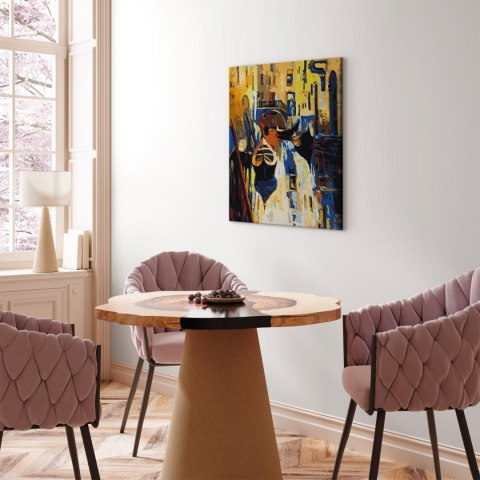 Obraz do samodzielnego malowania - Wenecja (gondole) 40x50