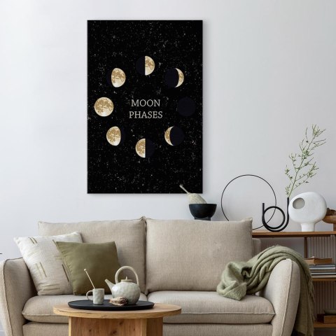 Obraz - Cykl lunarny (1-częściowy) pionowy 60x90 Premium Print
