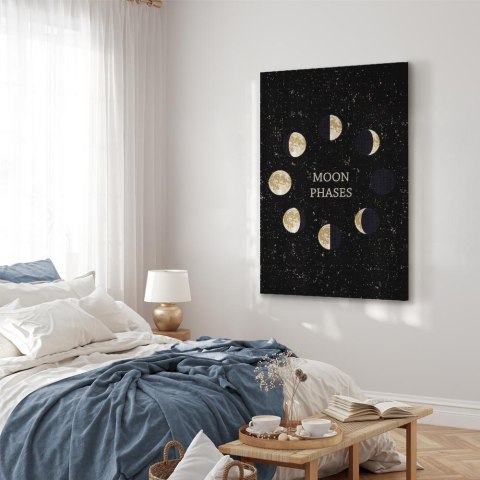 Obraz - Cykl lunarny (1-częściowy) pionowy 60x90 Premium Print
