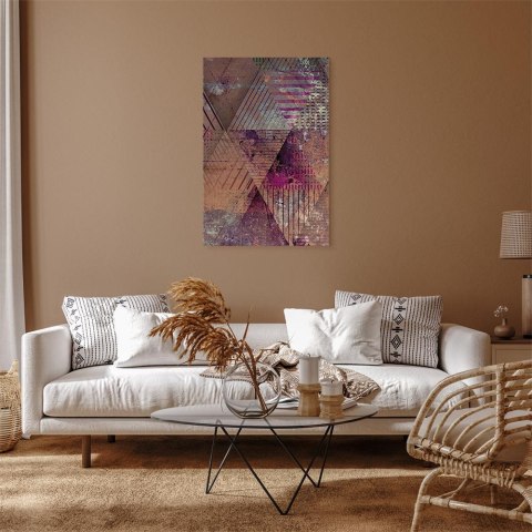 Obraz - Jesienna abstrakcja (1-częściowy) pionowy 20x30 Na płótnie włoskim