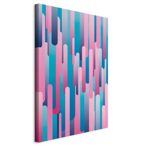 Obraz - Kolorowe tłoki (1-częściowy) pionowy 40x60 Standard