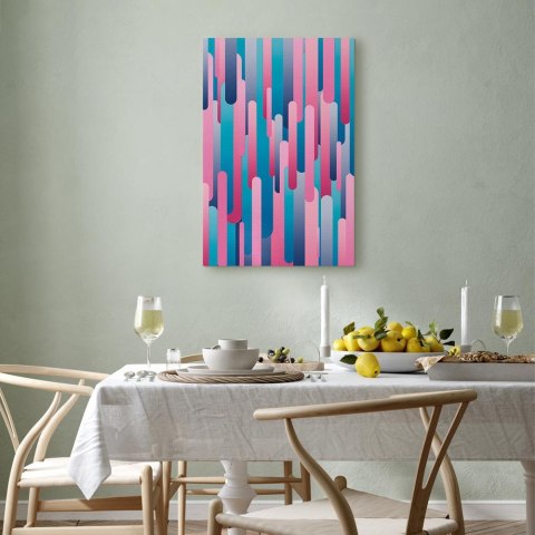 Obraz - Kolorowe tłoki (1-częściowy) pionowy 40x60 Standard
