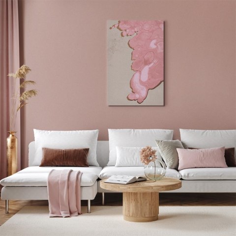 Obraz - Pastelowy przypływ (1-częściowy) pionowy 40x60 Na płótnie włoskim