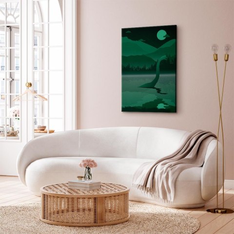 Obraz - Loch Ness (1-częściowy) pionowy 20x30 Akustyczny
