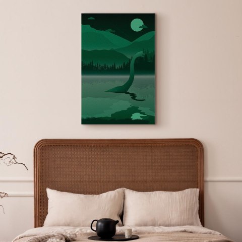 Obraz - Loch Ness (1-częściowy) pionowy 20x30 Akustyczny