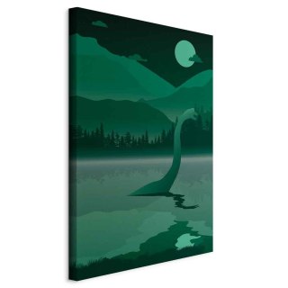 Obraz - Loch Ness (1-częściowy) pionowy 20x30 Na płótnie włoskim