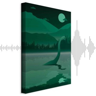 Obraz - Loch Ness (1-częściowy) pionowy 40x60 Akustyczny