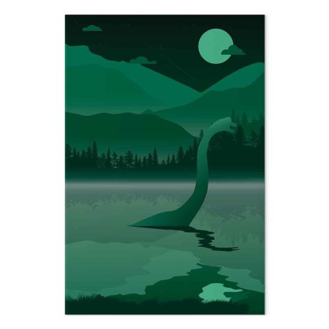 Obraz - Loch Ness (1-częściowy) pionowy 40x60 Premium Print