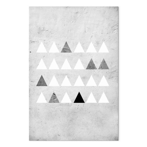 Obraz - Szary las (1-częściowy) pionowy 20x30 Premium Print