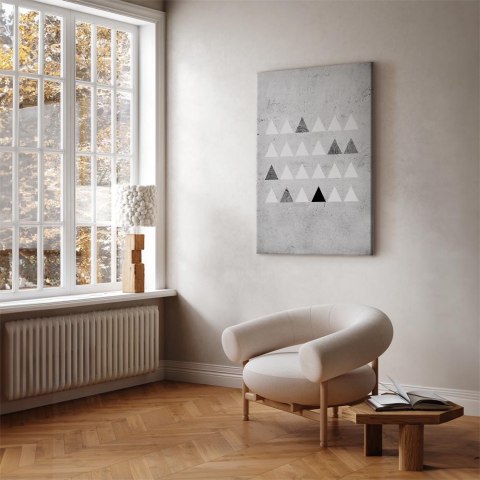 Obraz - Szary las (1-częściowy) pionowy 20x30 Premium Print
