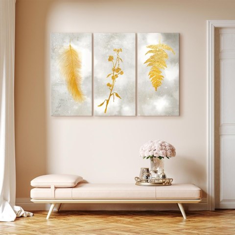 Obraz - Delikatny szyk (3-częściowy) 120x80 Standard
