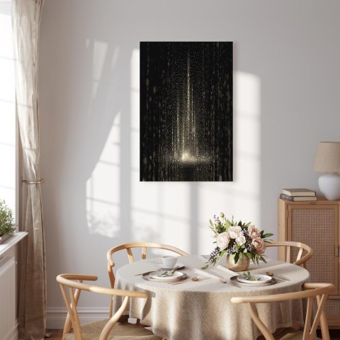 Obraz - Zamieć śnieżna (1-częściowy) pionowy 20x30 Akustyczny