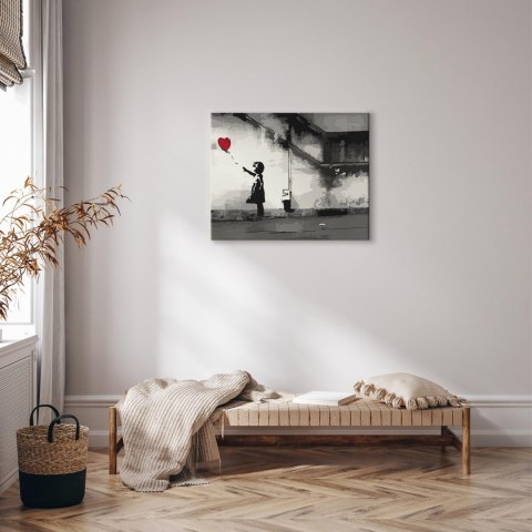 Obraz do samodzielnego malowania - Ulotna miłość 50x40