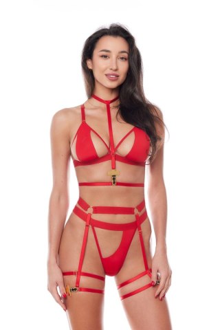 ZOEY RED HARNESS XXL/XXXL