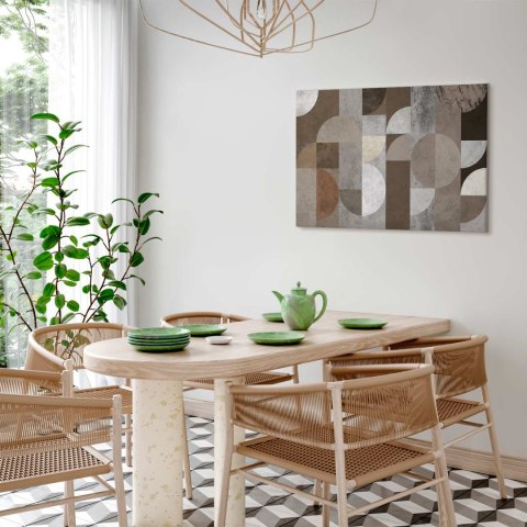 Obraz - Taniec figur (1-częściowy) szeroki 60x40 Standard
