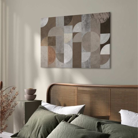 Obraz - Taniec figur (1-częściowy) szeroki 90x60 Standard