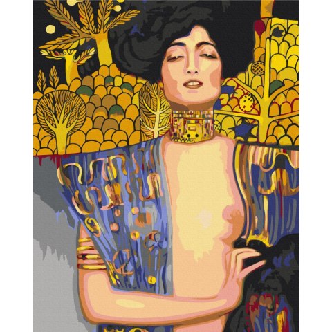 Obraz do samodzielnego malowania - Gustav Klimt: Judyta z głową Holofernesa 40x50