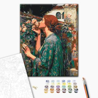 Obraz do samodzielnego malowania - John William Waterhouse: The Soul of the Rose 40x50