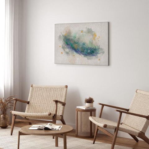 Obraz - Błękitna przygoda (1-częściowy) szeroki 90x60 Standard