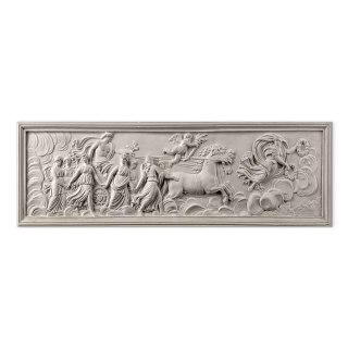 Obraz - Relief: Apollo i Muzy 120x40 Na płótnie włoskim
