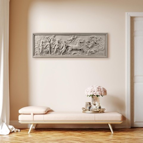 Obraz - Relief: Apollo i Muzy 135x45 Akustyczny
