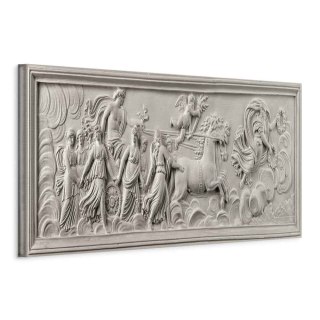 Obraz - Relief: Apollo i Muzy 135x45 Standard
