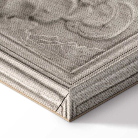 Obraz - Relief: Apollo i Muzy 150x50 Akustyczny